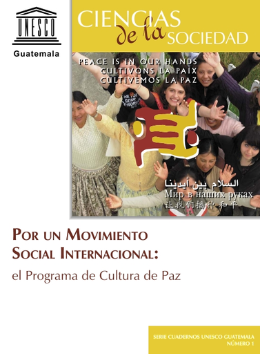 Por un movimiento social internacional: el Programa Cultural de Paz